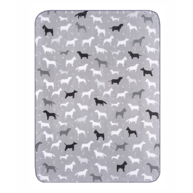 Παιδική Κουβέρτα Βελουτέ Μονή Kentia Dogo  160x220