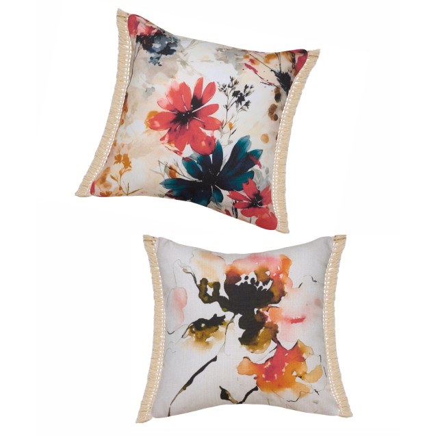 Σετ Μαξιλαροθήκες Διακόσμησης 2 Τεμαχίων Kentia...