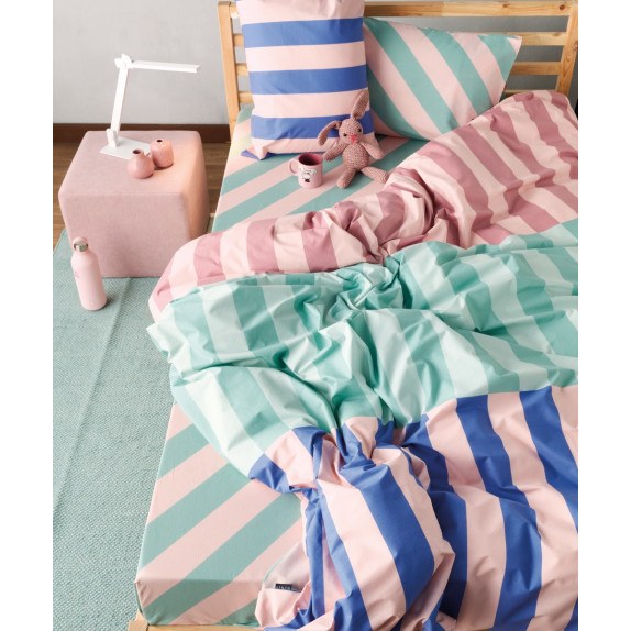 Σετ Σεντόνια Ημίδιπλα 3 Τεμαχίων Kentia Fiaba 14  190x270