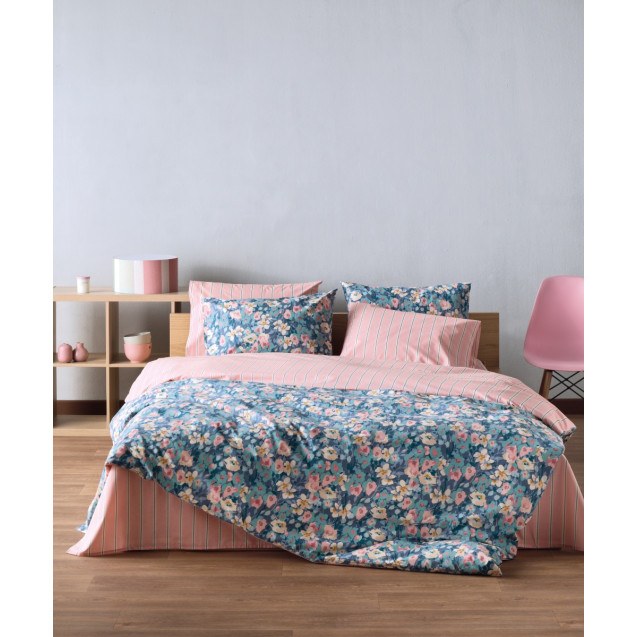 Σετ Σεντόνια Μονά 3 Τεμαχίων Kentia Heidi  160x270