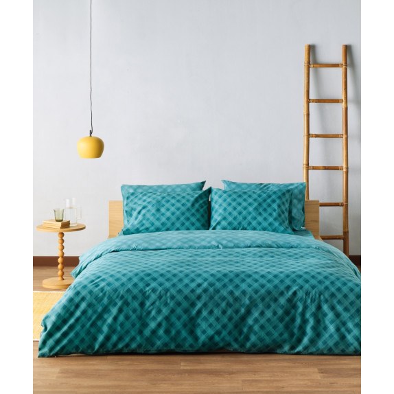 Σετ Παπλωματοθήκη Μονή 2 Τεμαχίων Kentia Joshua 07  165x245