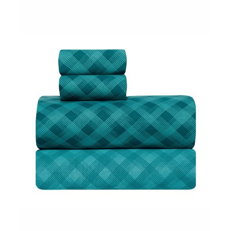 Σετ Σεντόνια Ημίδιπλα 3 Τεμαχίων Kentia Joshua 07  190x270