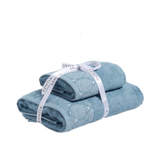 Σετ Πετσέτες 2 Τεμαχίων Kentia Lela 19 70x140,50x90