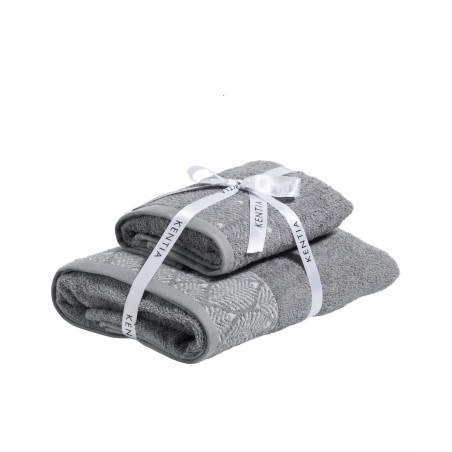 Σετ Πετσέτες 2 Τεμαχίων Kentia Lela 22 70x140,50x90