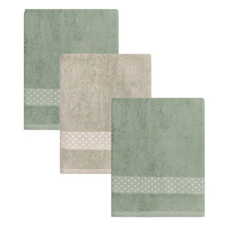 Σετ Πετσέτες Προσώπου 3 Τεμαχίων Kentia Manuel 10 50x90