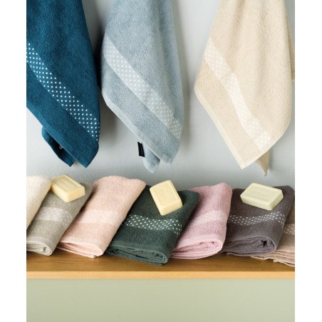 Σετ Πετσέτες Προσώπου 3 Τεμαχίων Kentia Manuel 19 50x90