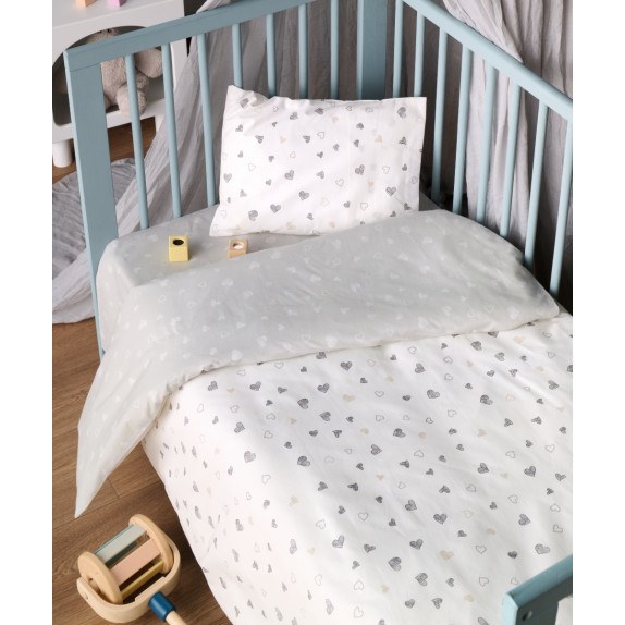 Σετ Παπλωματοθήκη Κούνιας 2 Τεμαχίων Kentia Marker 22...