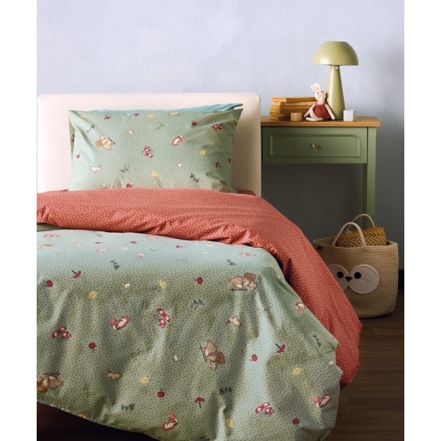 Σετ Παιδικά Σεντόνια Μονά 3 Τεμαχίων Kentia...