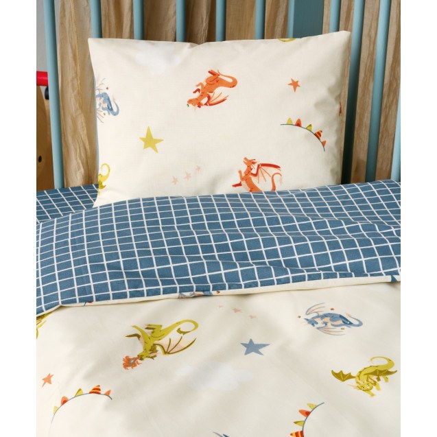 Σετ Παπλωματοθήκη Κούνιας 2 Τεμαχίων Kentia...