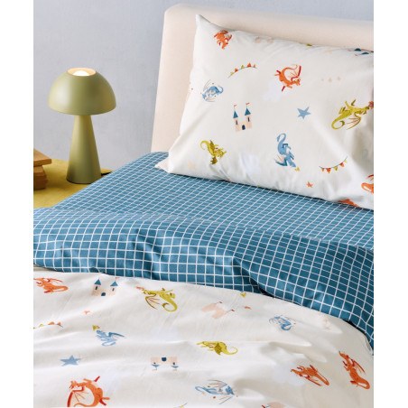 Σετ Παιδική Παπλωματοθήκη Μονή 2 Τεμαχίων Kentia Poldo  165x245