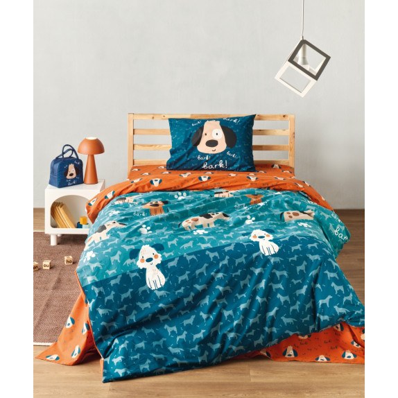 Σετ Παιδική Παπλωματοθήκη Μονή 2 Τεμαχίων Kentia Pongo...