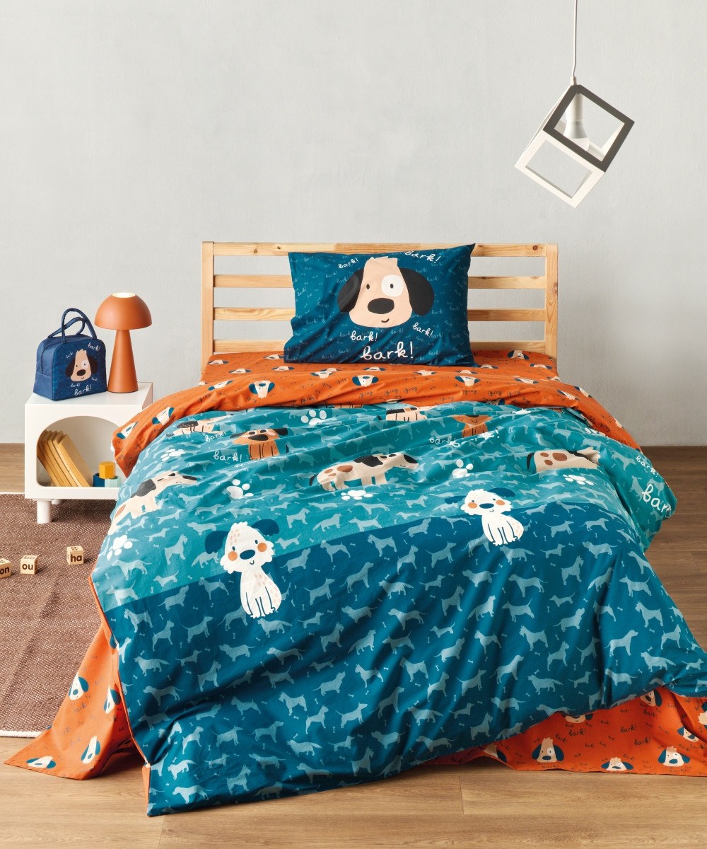 Σετ Παιδική Παπλωματοθήκη Μονή 2 Τεμαχίων Kentia Pongo 165x245