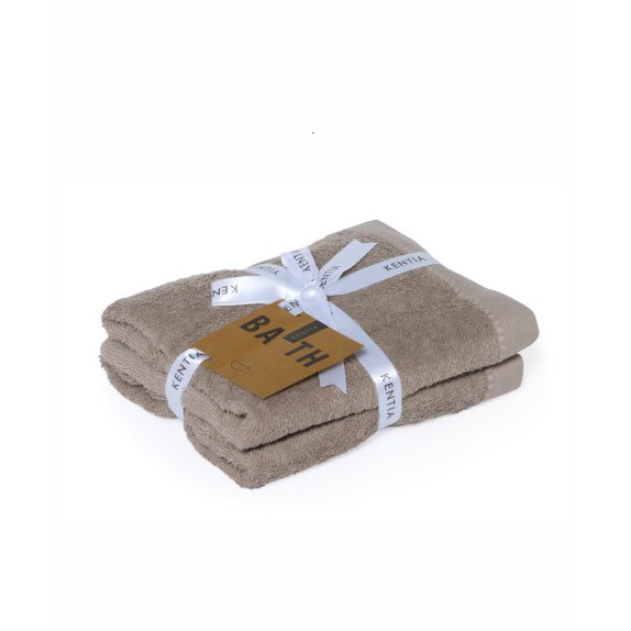 Σετ Πετσέτες Προσώπου 2 Τεμαχίων Kentia Riley 2625 50x90