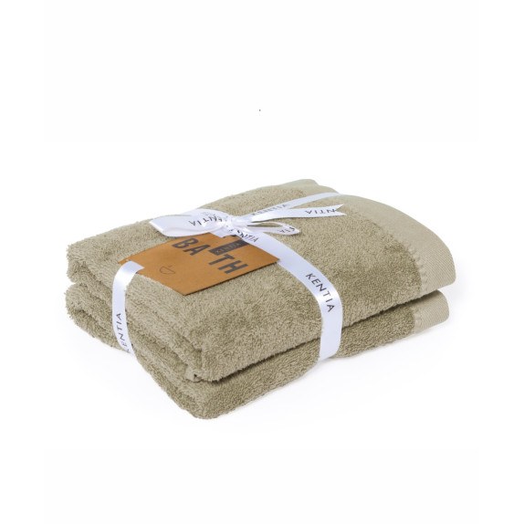 Σετ Πετσέτες Προσώπου 2 Τεμαχίων Kentia Riley 36 50x90
