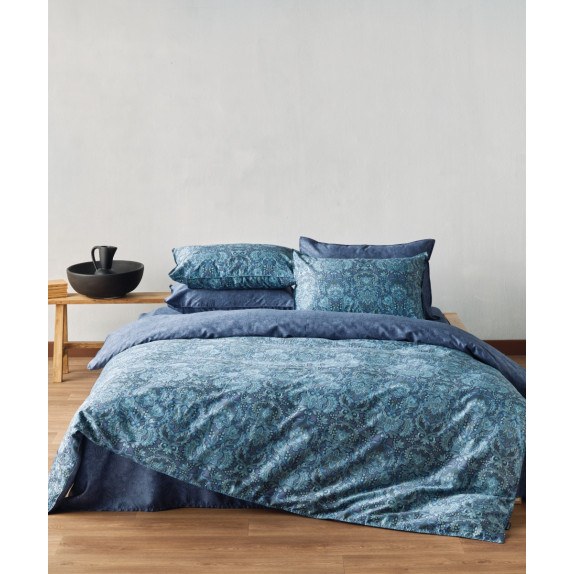 Σετ Παπλωματοθήκη King Size 3 Τεμαχίων Kentia Sharif 260x240