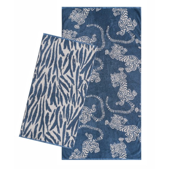 Σετ Πετσέτες 2 Τεμαχίων Kentia Shiro 01 70x140,50x90