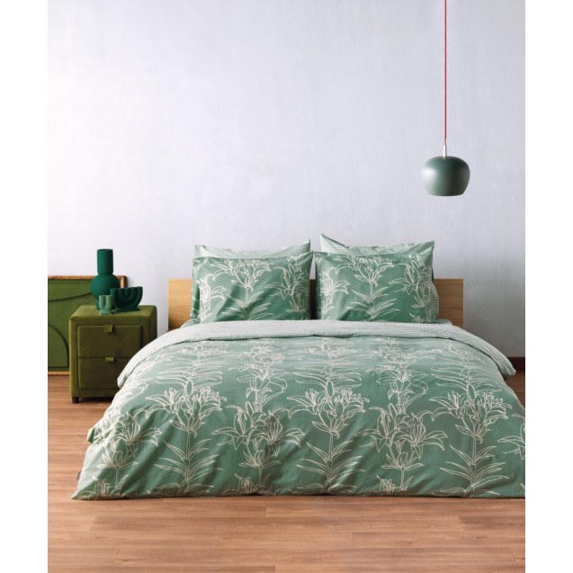 Σετ Παπλωματοθήκη Υπέρδιπλη 3 Τεμαχίων Kentia...