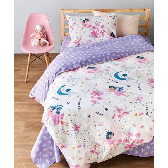 Σετ Παιδική Παπλωματοθήκη Μονή 2 Τεμαχίων Kentia Sirin...