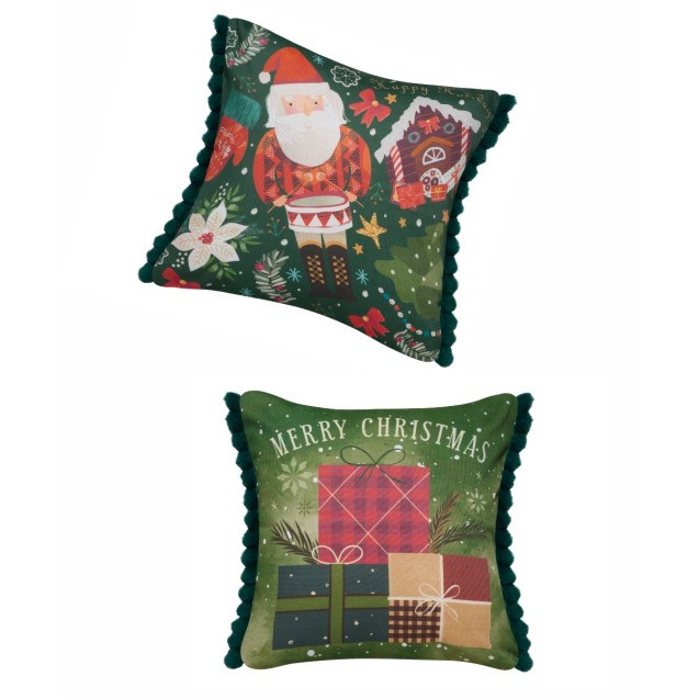 Σετ Χριστουγεννιάτικες Μαξιλαροθήκες...