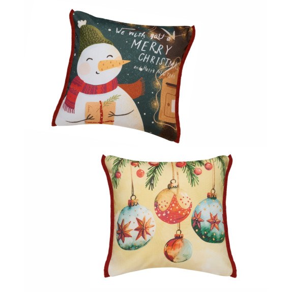 Σετ Χριστουγεννιάτικες Μαξιλαροθήκες Διακόσμησης 2...