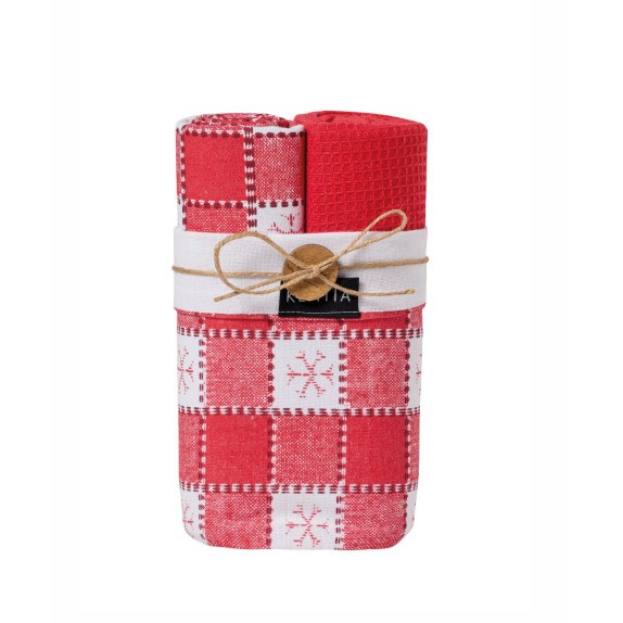 Σετ Χριστουγεννιάτικες Πετσέτες Κουζίνας 2 Τεμαχίων...