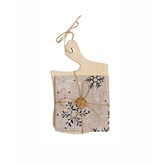 Σετ Κουζίνας 2 Τεμαχίων Kentia Snow 2521 40x70