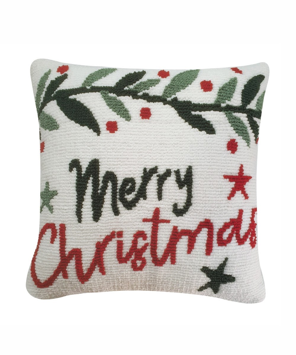 Χριστουγεννιάτικο Μαξιλάρι Διακόσμησης Kentia Snow 2524 45x45