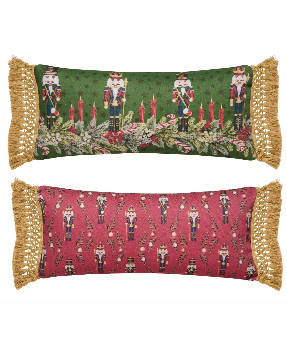 Χριστουγεννιάτικο Μαξιλάρι Διακόσμησης Kentia Snow 255 30x60