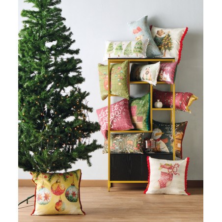 Χριστουγεννιάτικο Μαξιλάρι Διακόσμησης Kentia Snow 255 30x60