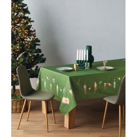 Χριστουγεννιάτικο Τραπεζομάντηλο Kentia Snow 255 160x280