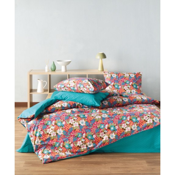 Σετ Παπλωματοθήκη Ημίδιπλη 2 Τεμαχίων Kentia Strella 185x245