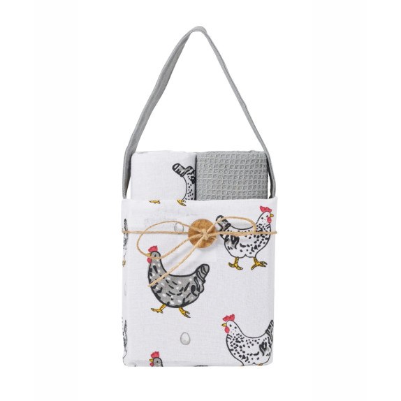 Σετ Πετσέτες Κουζίνας 2 Τεμαχίων Kentia Toalla 2503 40x70