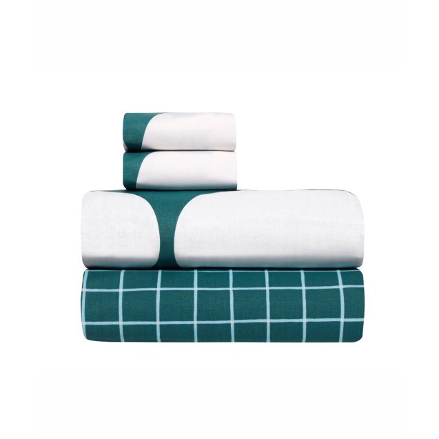 Σετ Σεντόνια Υπέρδιπλα 4 Τεμαχίων Kentia Valia...