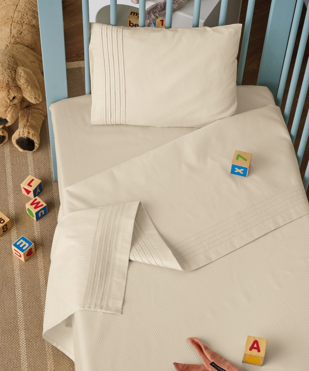 Σετ Σεντόνια Κούνιας 3 Τεμαχίων Kentia Whisper 12 120x170