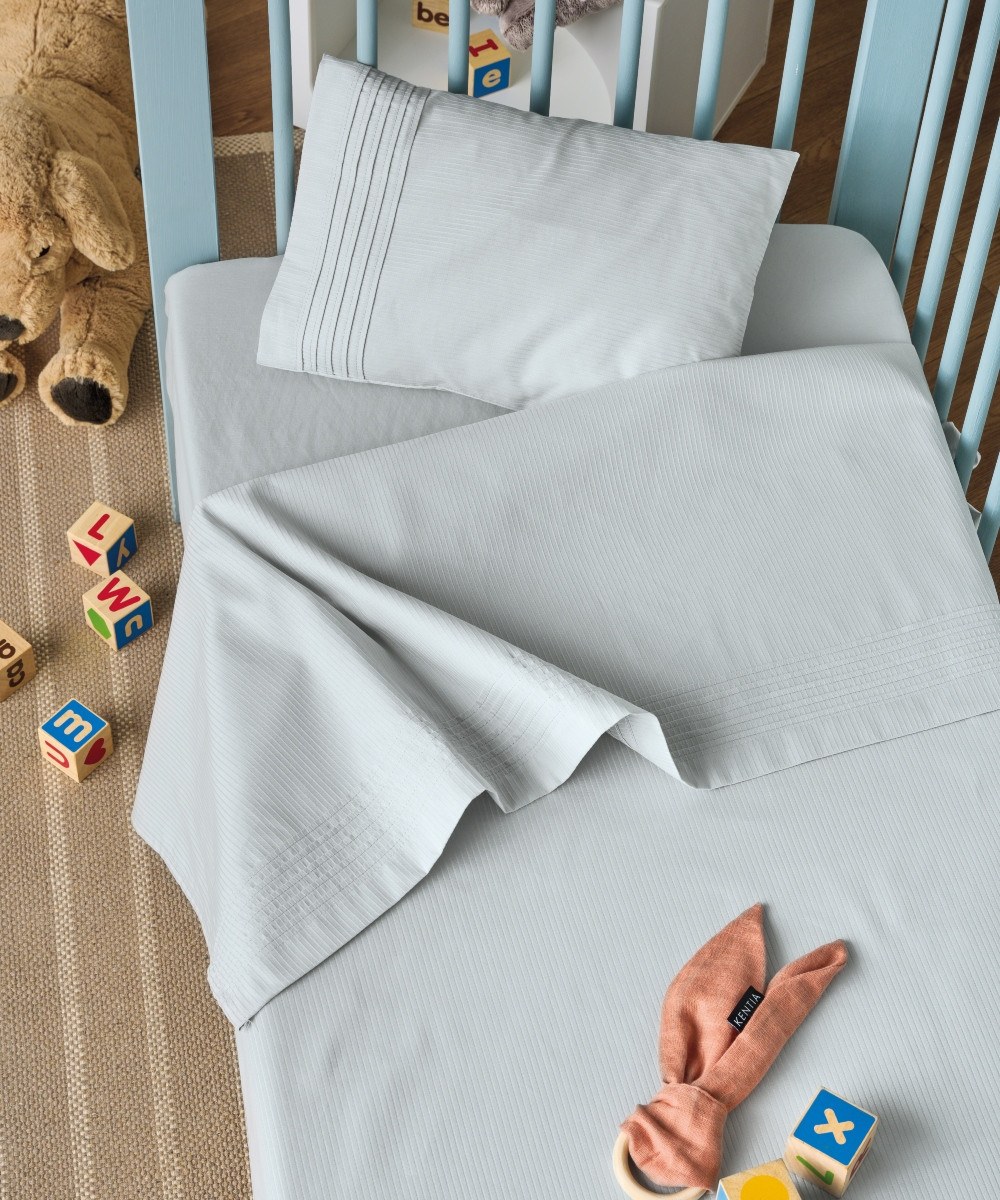 Σετ Σεντόνια Κούνιας 3 Τεμαχίων Kentia Whisper 22 120x170