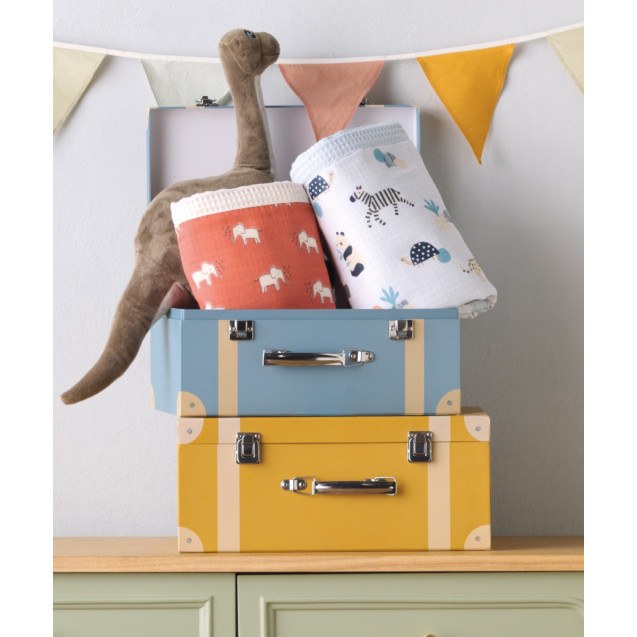 Κουβέρτα Αγκαλιάς Kentia Yn 25 Elephants 65x100