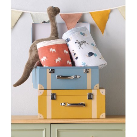 Κουβέρτα Αγκαλιάς Kentia Yn 25 Elephants 65x100