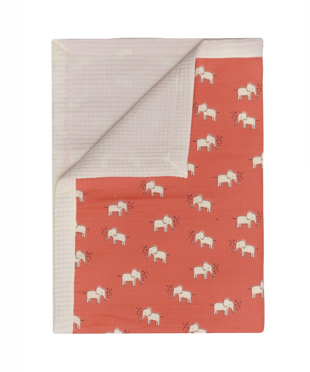 Κουβέρτα Κούνιας kentia Yn 25 Elephants 100x150