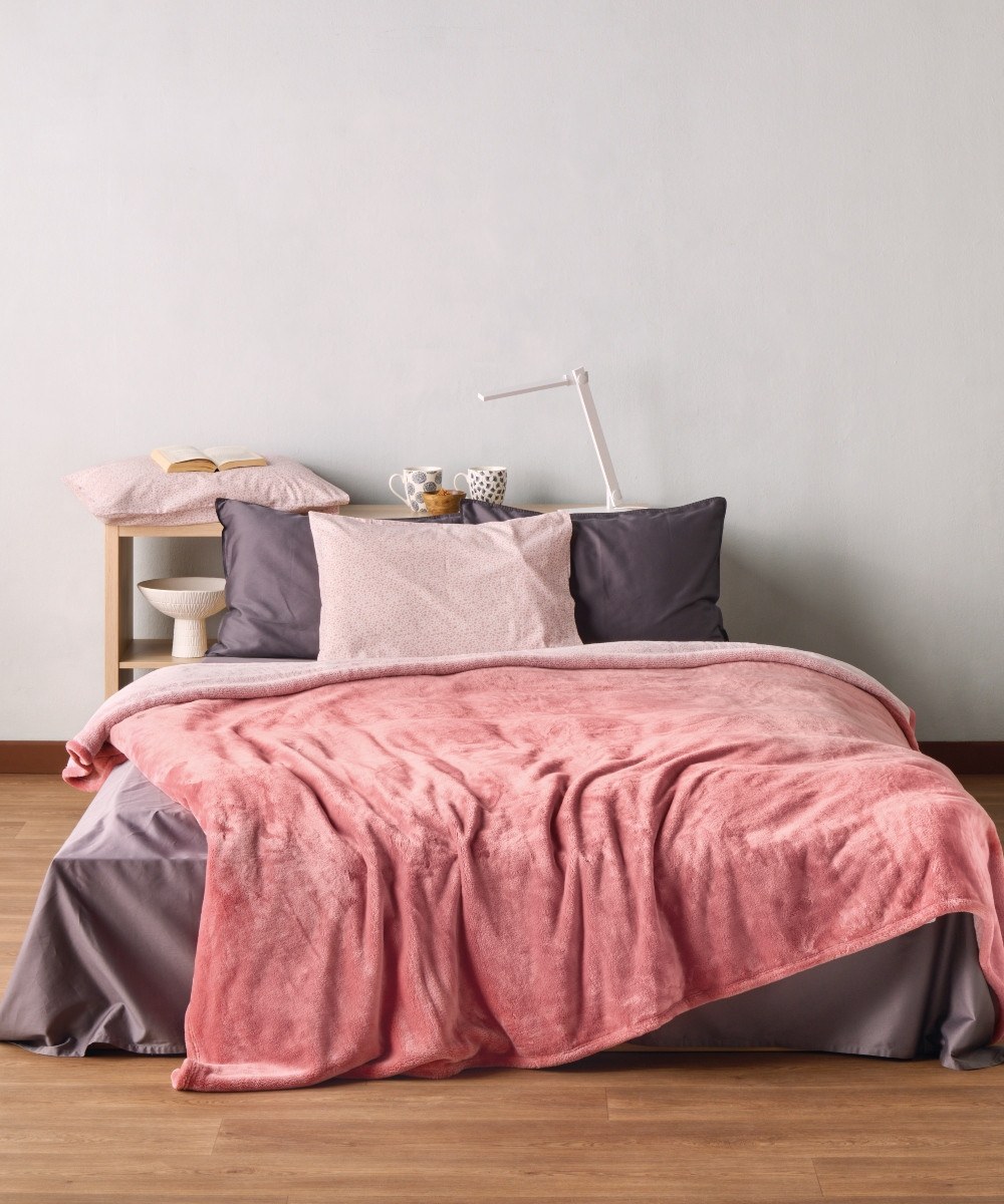 Κουβέρτες, Παπλώματα Anesis Home - ΣΗΜΑΝΤΙΚΟ: Σε περίπτωση διαφοράς τιμής από το κατάστημα ισχύει παντα και μόνο η τιμή του καταστήματος Κουβέρτα Βελουτέ Ημίδιπλη Kentia Yolanda 14 180x220