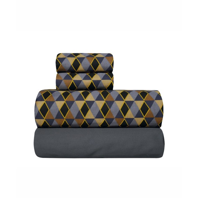 Σετ Σεντόνια Υπέρδιπλα 4 Τεμαχίων Kentia Zahos...