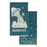 Σετ Πετσέτες Προσώπου 2 Τεμαχίων Kentia Zodiac-Aquarius 50x90