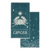 Σετ Πετσέτες Προσώπου 2 Τεμαχίων Kentia Zodiac-Cancer 50x90