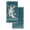 Σετ Πετσέτες Προσώπου 2 Τεμαχίων Kentia Zodiac-Capricorn 50x90