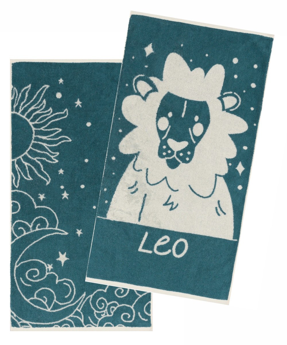 Kentia - ΣΗΜΑΝΤΙΚΟ: Σε περίπτωση διαφοράς τιμής από το κατάστημα ισχύει παντα και μόνο η τιμή του καταστήματος Σετ Πετσέτες Προσώπου 2 Τεμαχίων Kentia Zodiac-Leo 50x9