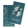 Σετ Πετσέτες Προσώπου 2 Τεμαχίων Kentia Zodiac-Pisces 50x90