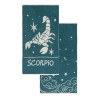 Σετ Πετσέτες Προσώπου 2 Τεμαχίων Kentia Zodiac-Scorpio 50x90