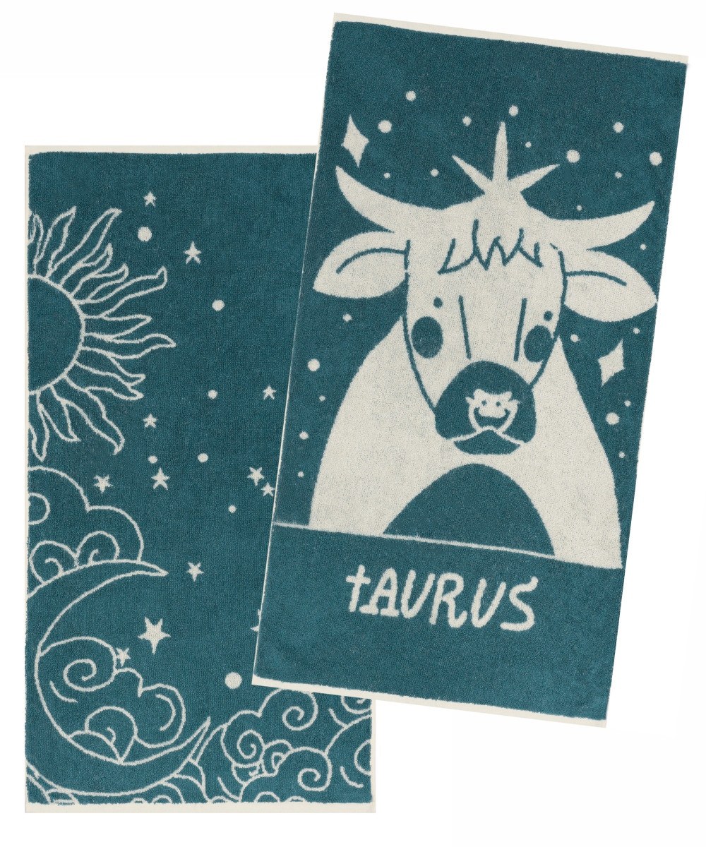 Σετ Πετσέτες Προσώπου 2 Τεμαχίων Kentia Zodiac-Taurus 5