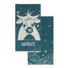 Σετ Πετσέτες Προσώπου 2 Τεμαχίων Kentia Zodiac-Taurus 50x90