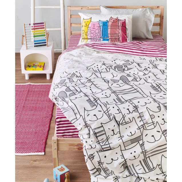 Σετ Παιδική Παπλωματοθήκη Μονή 2 Τεμαχίων...