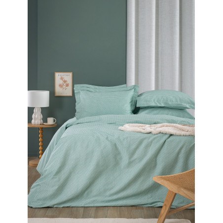 Σετ Σεντόνια King Size 4 Τεμαχίων Palamaiki PAL704 Τυρκουάζ 285x270